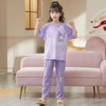 thumbnail image 3 of Pijama De Algodón Puro Para Niños De Verano Para Niña, 3 of 7