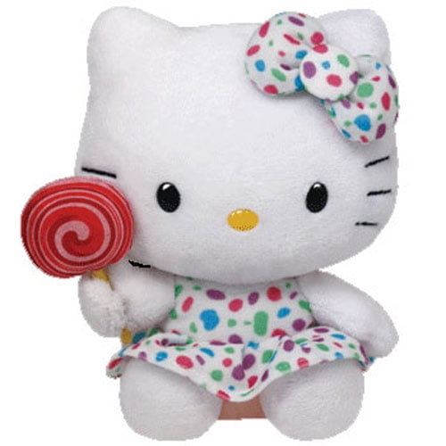 Photo 1 of TY Beanie Buddy - HELLO KITTY (LOLLIPOP) (Medium Size - 13 inch)