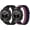 2ColorsD, variant on 2 Pack Nylon Stretchy Watch Band Compatible for Samsung Galaxy Watch 7 Ultra, Adjustable Replacement Strap for Galaxy Watch 7 Ultra 47mm Smartwatch for Women Men Multicolour