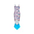 thumbnail image 1 of Girls Dress Mermaid Princess Costume Halloween Party Dress 2-3 Years, 1 of 7