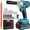 Blue, variant on Cordless Impact Wrench, UNTIMATY 1/2 inch  Brushless Impact Gun, Max Torque 320 Ft-lbs（430N.m） Impact Wrench with 21V Brushless Motor, with 3.0Ah Li-ion Battery & 7 Sockets