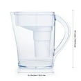 thumbnail image 3 of Santevia MINA Alkaline Pitcher Made In Canada | Chlorine and Lead Water Filter, 3 of 6