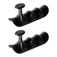 thumbnail image 2 of S SERENABLE 2 Pieces Weight Lifting Grips Palm Protection for Exercise Training Dumbbell Black, 2 of 9