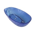 thumbnail image 5 of Tookss 64" Resin Freestanding Bathtub Large Space Solid Surface Soaking Tub Modern Oval Shape Soaking Tub For Hotel Home Bathroom, 5 of 8