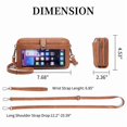 thumbnail image 3 of FALAN MULE Phone Purse Crossbody Bags for Women Small Travel Wallet Touch Screen RFID Blocking, 3 of 6