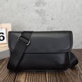 thumbnail image 4 of Bolso de hombro para hombre, bolso de teléfono móvil de cuero Pu impermeable, bolso diagonal, bolso de viaje FLhrweasw Nuevo, 4 of 7