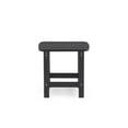 thumbnail image 2 of Tanfly Table d'appoint en polycarbonate pour usage intérieur/extérieur – Noir, 2 of 3
