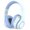 Blue, variant on Latrodar Bluetooth 5.0 Subwoofer Head-Mounted Foldable Headphones - Built-in Mic Safe&Non-Toxic oft Earmuffs Headset Black Home Essentials