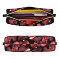 thumbnail image 2 of Disketp Ladybugs and Red Hearts Estuche de Lápices de Cuero con Cierre, Estuche Compacto para Papelería, Bolígrafos y Accesorios Pequeños, 2 of 7