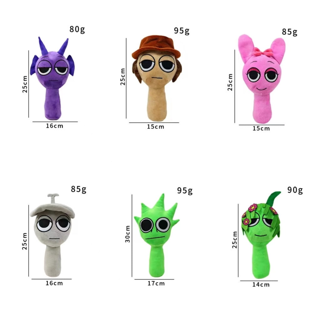 Sprunki juguetes de peluche juego de terror Wenda Oren Raddy Fun Bot ...