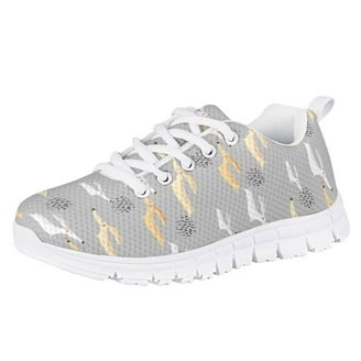 adidas gazelle silver green womens Dachshunds & Pink Flower Women's Sneakers main image 0
