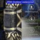thumbnail image 3 of 2pcs Solar Led Light Outdoor Wall Lamp, Waterproof Solar Panel Garden Decor Light For Balcony Courtyard Garden, 3 of 5