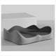thumbnail image 2 of 1 Cojín de Espuma Viscoelástica para Asiento, Soporte Ergonómico 3D, Poliéster Lavable, Ideal para Coche y Oficina, Color Verde., 2 of 5