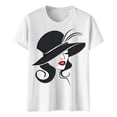thumbnail image 5 of Guluxicc Womens Graphic T Shirts Crew Neck Short Sleeve Casual Classic T Shirts for Women Spring Summer, 5 of 6
