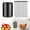 Black, variant on Stainless Steel Cocktail Picks Set,10PCS/Set Reusable Garnish Skewers with Holder,4.25" Long,1Set,Rainbow