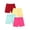 Light Blue, variant on KAUOD 4 Pack Girls Bike Shorts Kids Running Athletic Dance Cartwheel Shorts Summer Plain Comfy Under Dress Short Pants