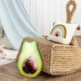 thumbnail image 5 of Yvsxxv 1 Soft Plush Avocado Simulation Fruits Pillow Stuffed Cushion Photo Props for Home Sofa Decoration, 5 of 7