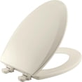 thumbnail image 1 of Asiento de inodoro con bisagra fácil de limpiar y cambiar, Alargado, Alargado, 1 of 8