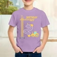 thumbnail image 2 of LRen Toddler Boy Shirts 3t Boy 3d Prints Dinosaurs Round Neck Short Sleeve Graphic T-Shirts Toddler Boy Summer Tee Cotton Summer Casual Vacation Tops, 2 of 4
