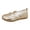 Gold, variant on Men's Closed Round Toe Flat Shoes Vintage Fashion Sandals Comfortable Cut out Non Slip Fisherman Shoes for Leisure Work Driving Blue Size 8