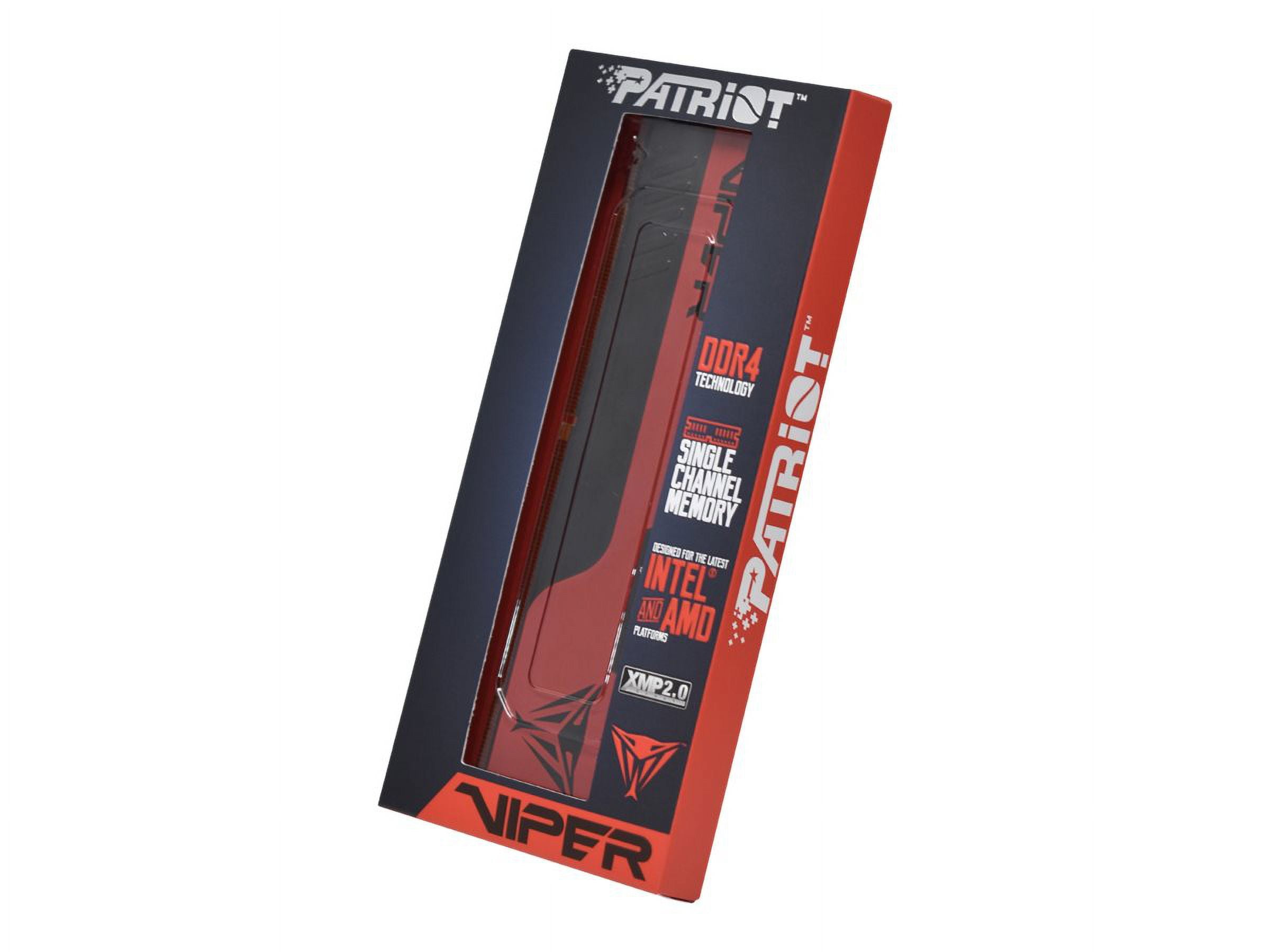 Patriot Viper Elite II DDR4 RAM 32GB (1X32GB) 3200MHz CL18 UDIMM Desktop Gaming Memory Module - PVE2432G320C8