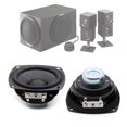 thumbnail image 2 of 2,5 altavoz audio portátil de la pulgada 66m m altavoz del sonido de la gama completa del ohmio 25w 4, 2 of 5