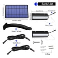 thumbnail image 5 of Solar Pendant Lights Outdoor Indoor Auto On Off Solar Lamp For Barn Room Balcony Chicken With Pull Switch And 3m Line ,Easy to Install, 5 of 7
