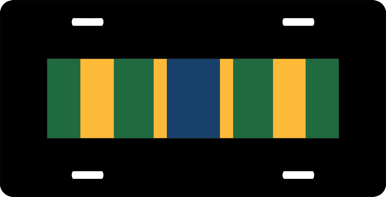 U.S. Army NCO Professional Development Ribbon License Plate
