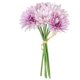 thumbnail image 1 of Ramo de flores artificiales, paquete de flores de simulación, tela para ceremonia de boda, decoración floral falsa, púrpura Inevent HA7391-05B, 1 of 2