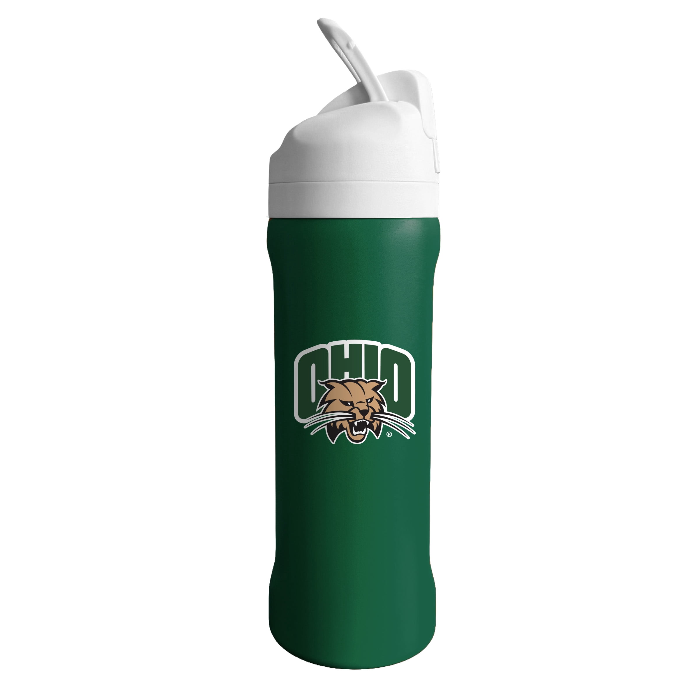 NCAA Ohio Bobcats 24 Ounce Fliptop Wtrbtl