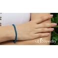 thumbnail image 2 of 555Jewelry 5mm Stainless Steel Box Chain Bracelet for Men & Women, Blue, 8.25 Inch, 2 of 7