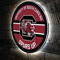 thumbnail image 5 of South Carolina Gamecocks 15" Round LED Lit Wall Sign, 5 of 5