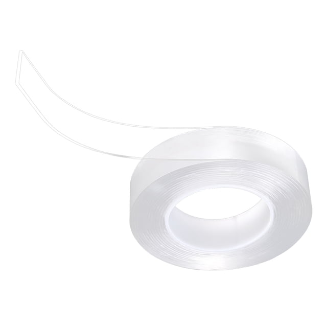 simhoa Ruban Adhésif Réutilisable Sans Trace Amovible Transparent Double Face 5 Mètres