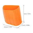 thumbnail image 2 of FOLOYORI 4Pcs Nonslip Ladder Feet Orange Rubber Pads Replacement Ladder Cushion Pads for Stability, 2 of 8