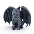 thumbnail image 2 of Top Collection Medieval Gargoyle Statue with Celtic Infinity Knot Tattoo - Hand Painted Winged Cat Sculpture with Stone Finish Look- 5-Inch Collectible Gothic Fantasy Figurine, 2 of 4
