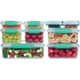 thumbnail image 3 of Sistema Klip It Food Storage Containers, Accents Collection, Teal, 18-Piece Set, 3 of 4