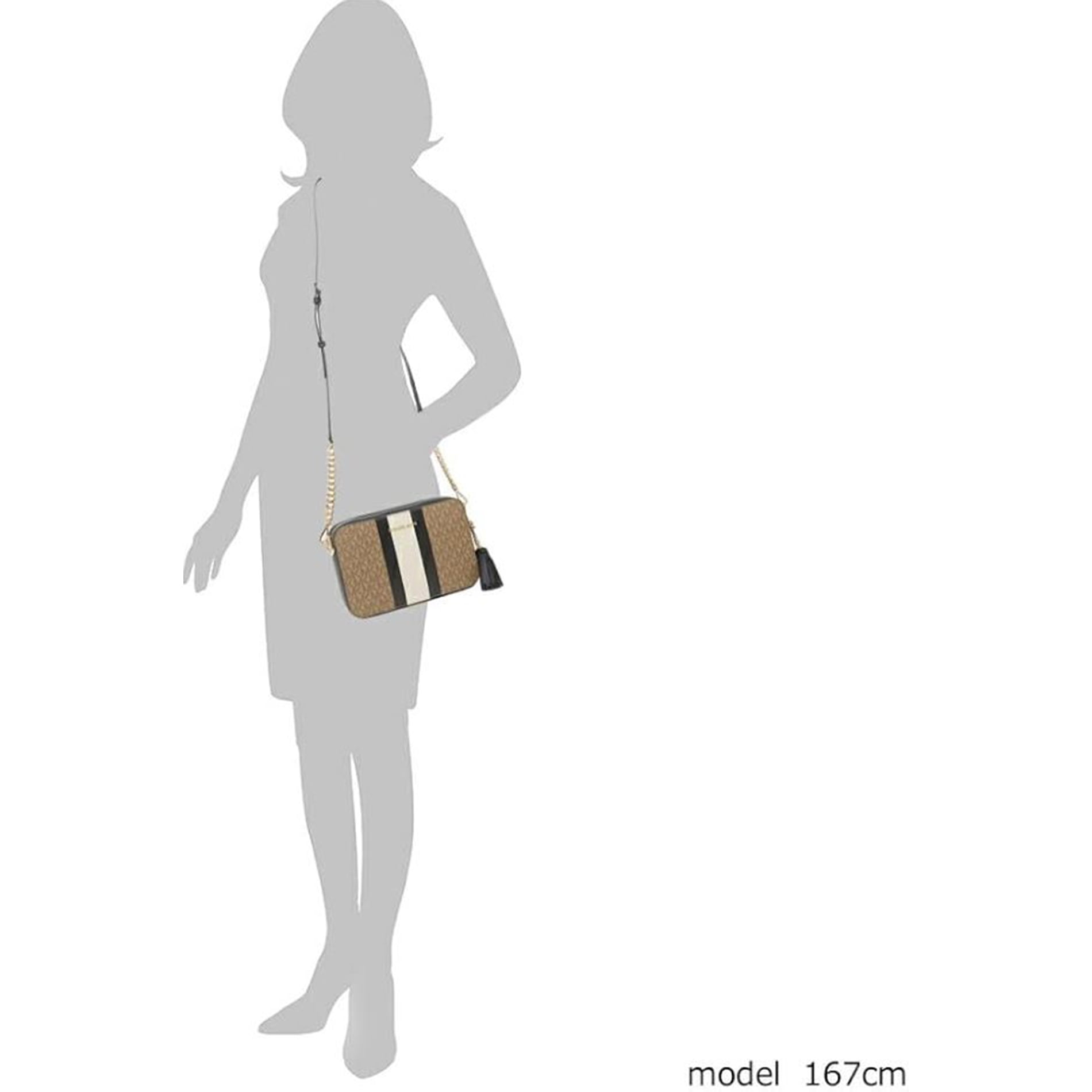 Michael Kors Women's Jet Set Medium Camera Bag Husk Multi Michael Kors Women's Jet Set Medium Camera Bag Husk Multi
