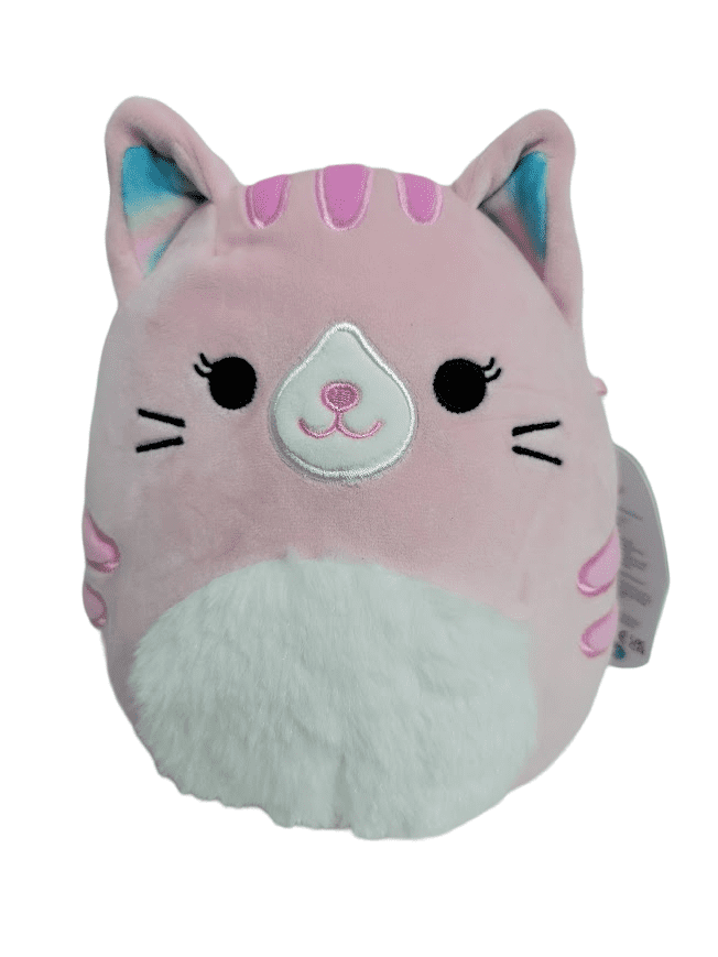 Squishmallows Official Kellytoys Plush 7.5 Inch Tabitha the Pink Cat ...