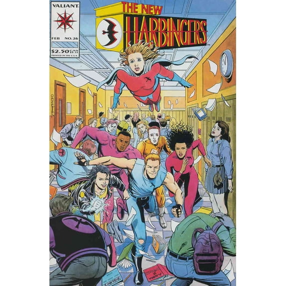 Harbinger #26 VF ; Valiant Comic Book