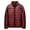 Wine, variant on ManxiVoo Lightweight Stand Collar Quilted Jacket for Women Comfortable Warm Winter Puffer Coat Casual Outerwear Piece XXXL Size Black