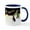 White/Navy Inside, variant on CafePress - Night Flight/Dobie #1 Mug - 11 oz Ceramic Mug - Novelty Coffee Tea Cup