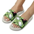 thumbnail image 5 of Invader Zim Unisex Slippers Summer Beach Slippers Casual Non Slip Comfortable Slide Sandals Home Slippers For Men Women, 5 of 8