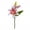 Pink, variant on bestolf Artificial Lily Flowers with 2 Heads Full Bloom And 1 Bud Long Stem Fake Lilies Bouquet for Wedding Floral Arrangements Home Table Centerpiece