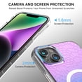 thumbnail image 3 of MyBat Pro Mood Series MagSafe Case for Apple iPhone 14 (6.1) - Iridescent Snake Stylish Glitter Shockproof Protective Cover for Women Girls Cute Phone Case, 3 of 6
