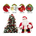 thumbnail image 3 of Casewin Christmas Bows Ornaments for Xmas Tree Ribbons Glitter Bow, 36pcs Mini Bowknot Christmas Tree Hanging Decorations, Party Home Wreaths Gift Wrapping Supplies (Red+Gold+Silver, 36pcs), 3 of 9