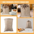 thumbnail image 1 of Phenofice 8Ud Bolsa Para Patatas Resistente De Khaki Con Cordon Para Uso, 1 of 7