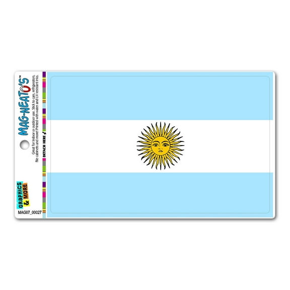 Argentina Flag MAG-NEATO'S(TM) Car/Refrigerator Magnet