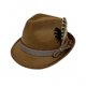 thumbnail image 1 of Beer Theme Pork Pie Hat Homburg Hat Feather Widget Lovely Gentlemen Headdress Hat Trilby for Gentlemen, 1 of 5