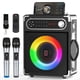 thumbnail image 1 of Máquina de karaoke JYX con 2 micrófonos inalámbricos Bluetooth, 1 of 7