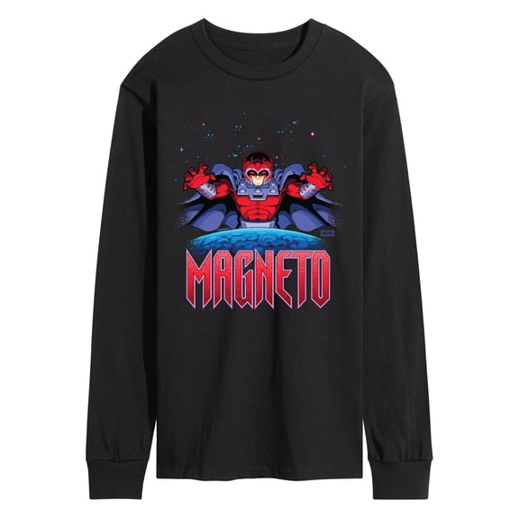 X-Men - Magneto Pixel Long Sleeve Graphic T-Shirt